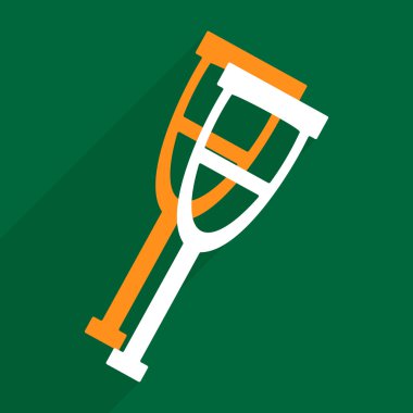 Mobil gölge, koltuk değneği için Web Simgeler modern tasarım