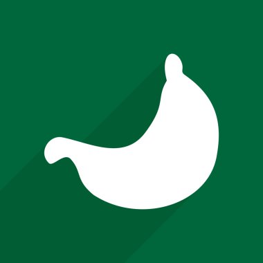 Mobil gölge, mide için Web Simgeler modern tasarım