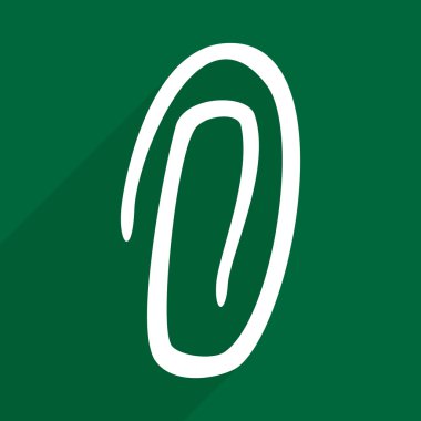 Mobil gölge, ataş için Web Simgeler modern tasarım