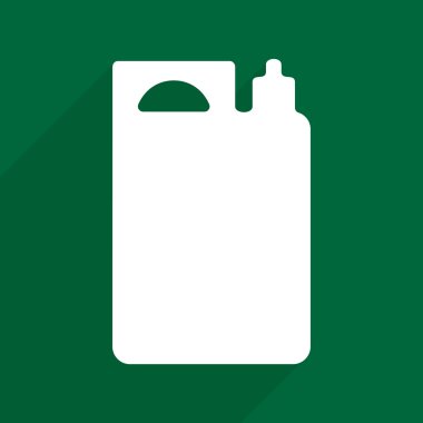 Mobil gölge, yakıt teneke kutu için Web Simgeler modern tasarım