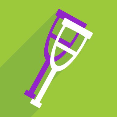 Mobil gölge, koltuk değneği için Web Simgeler modern tasarım
