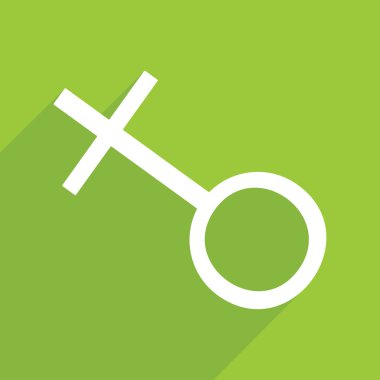 Mobil gölge, kadın sembolü için Web Simgeler modern tasarım