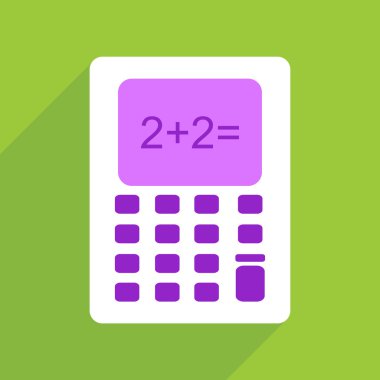 Web Simgeler modern tasarım mobil gölge için hesap makinesi