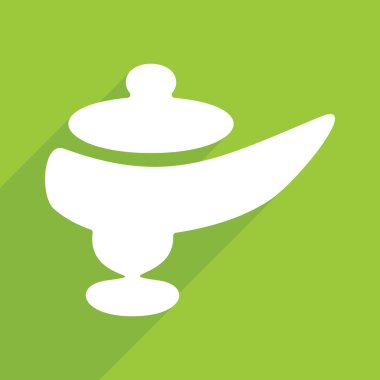 Mobil gölge, Ramazan su ısıtıcısı için Web Simgeler modern tasarım