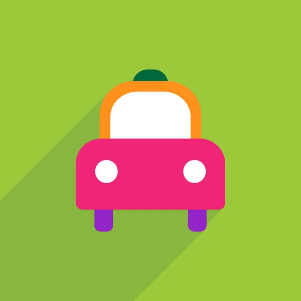 Web icons modern design for mobile shadow, car — Stock Vector