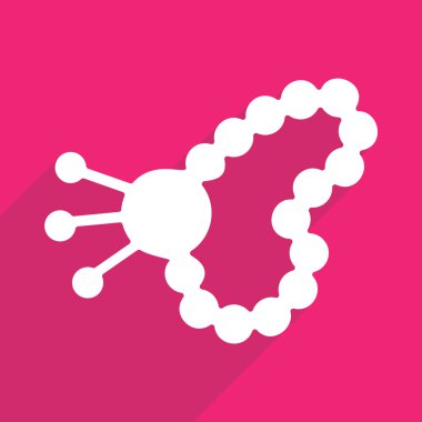 Mobil gölge, boncuk için Web Simgeler modern tasarım