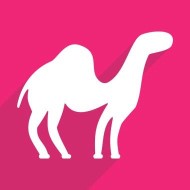 Mobil gölge, deve için Web Simgeler modern tasarım