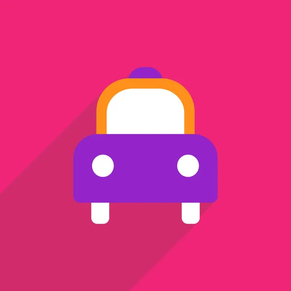 Web icons modern design for mobile shadow, car — Stock Vector