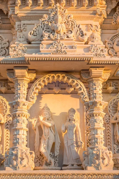 Фасад индуистского храма — стоковое фото