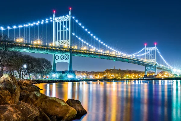 RFK bron nattetid — Stockfoto