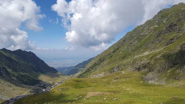 Transfagarasan pass, i Karpaterna — Stockfoto