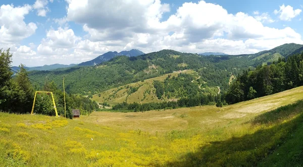 Bucegi Dağları Panoraması — Stok fotoğraf