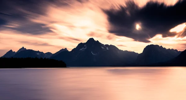 와이오밍의 그랜드 티턴 산맥 — 스톡 사진