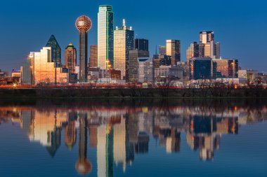 Dallas skyline clipart