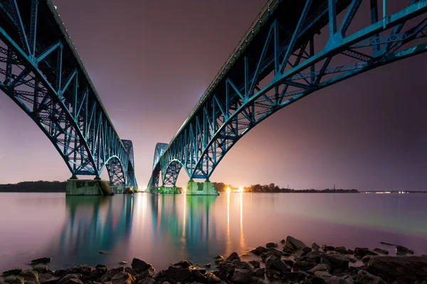 Ponte South Grand Island — Foto Stock