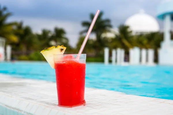 Glas van Strawberry Daiquiri — Stockfoto