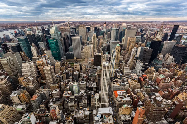 Midtown Manhattan skyscrapers — Stock Photo, Image