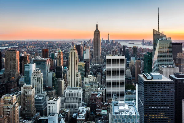 Skyline von New York — Stockfoto