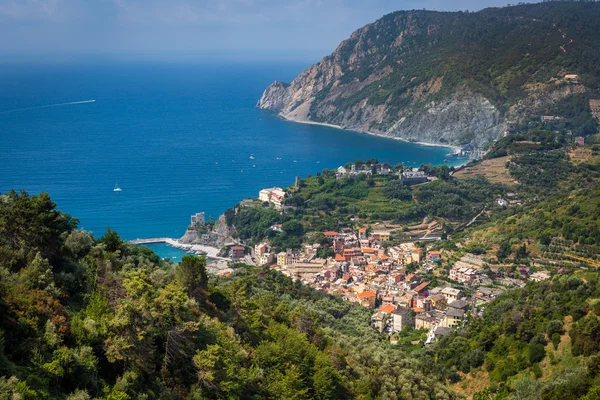 Vista aérea de Monterosso al Mare, Italia — Foto de Stock