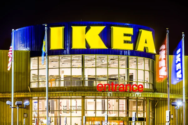 IKEA dünyanın en büyük mobilya retaile olduğunu — Stok fotoğraf
