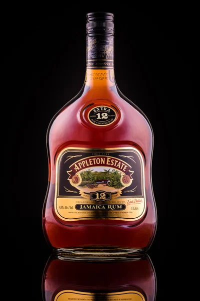 Bottle of Appleton Estate rum — Φωτογραφία Αρχείου