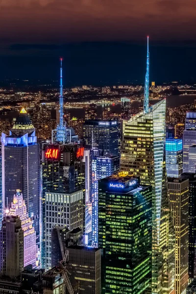 New york wolkenkrabbers — Stockfoto