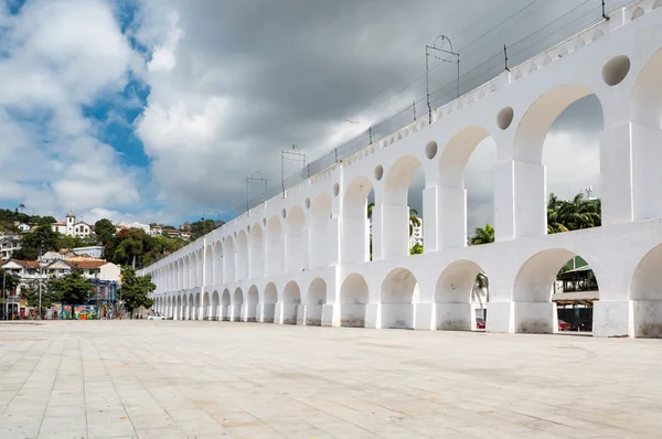 Carioca Aqueduct in Rio de Janeiro — стокове фото