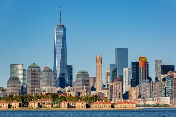 Skyline centro de Nova York — Fotografia de Stock
