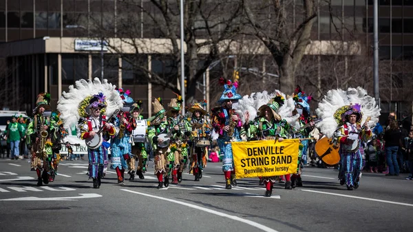Парад в честь Дня Святого Патрика — стоковое фото
