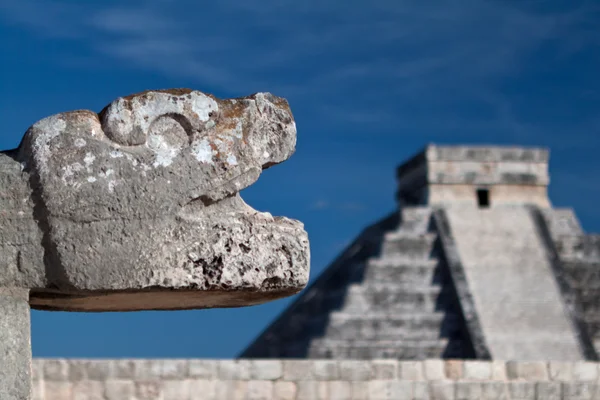 De beroemde Maya piramide — Stockfoto