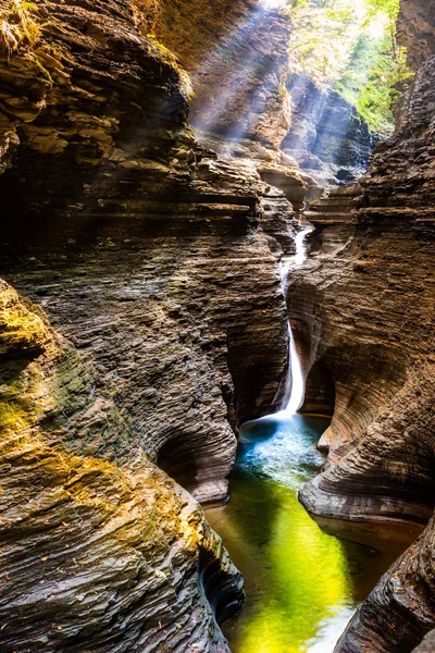 Watkins glen cachoeiras — Fotografia de Stock