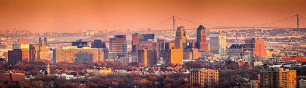 Newark new jersey skyline — Stockfoto