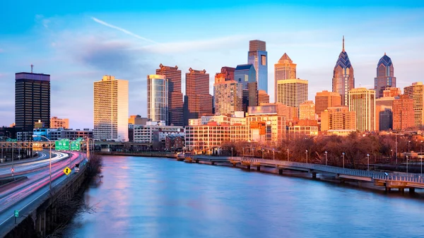 Late afternoon in Philadelphia — Stock Photo, Image