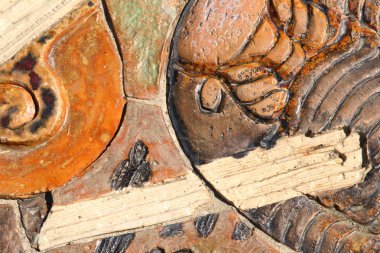 doğa gösteren seramik Mozaik