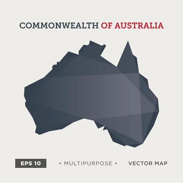 Avustralya, modern harita