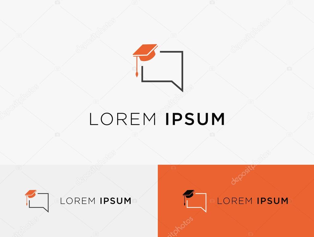 Education company or institution logo. Applicable also to education related forum or app.