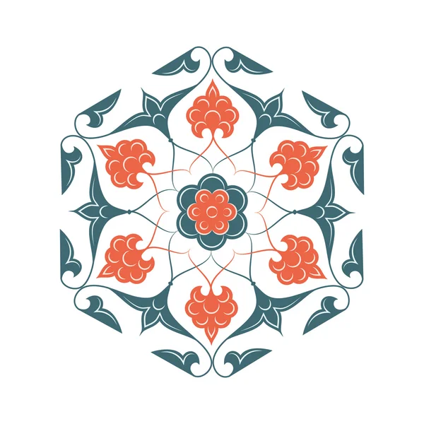 Çerçevesiz 02 çiçek desenli turuncu