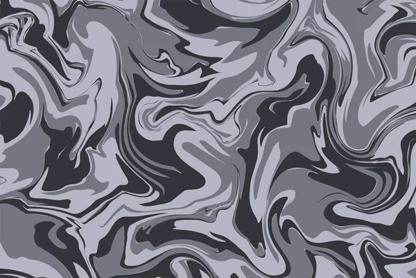 黑色阴影的液态大理石背景 白色大理石 斑马背景 材料图集 — 图库矢量图片