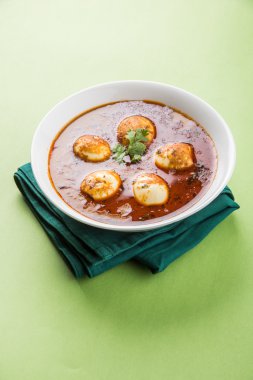 Hint ünlü yumurta Masala köri / Anda köri / Anda Masala köri / yumurta köri