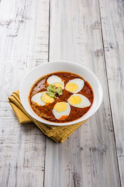 Hint ünlü yumurta Masala köri / Anda köri / Anda Masala köri / yumurta köri