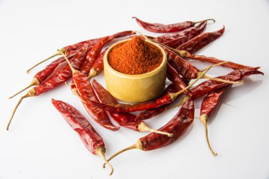 kırmızı biber tozu kurutulmuş kırmızı biber ile