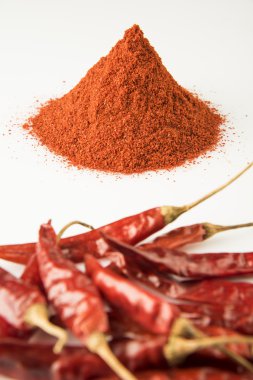 kırmızı biber tozu kurutulmuş kırmızı biber ile