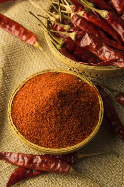 kırmızı biber tozu kurutulmuş kırmızı biber ile