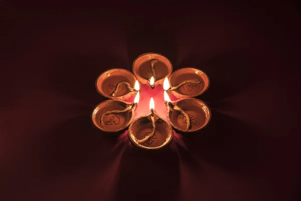 美しいディワリ祭照明、セレクティブ フォーカス — ストック写真