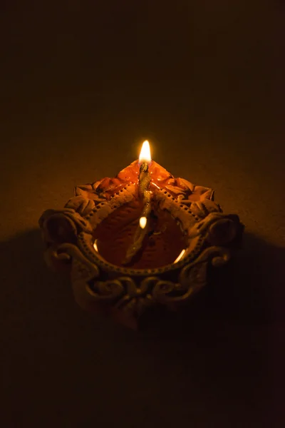 Hermosa iluminación diwali, enfoque selectivo — Foto de Stock