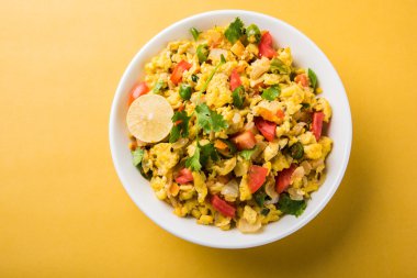 Baharatlı yumurta veya yumurta bhurji veya anda bhurji