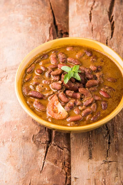 indian food cooked red kidney beans curry or rajma or rajmah