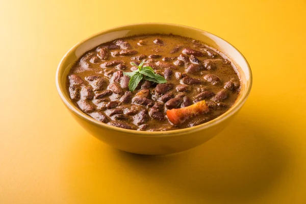 indian food cooked red kidney beans curry or rajma or rajmah