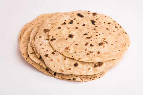 Chapati o fulka o phulka o pan indio — Foto de Stock