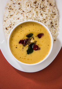 dal chawal - dal kızartma pirinç